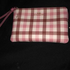 Authentic COACH wristlet